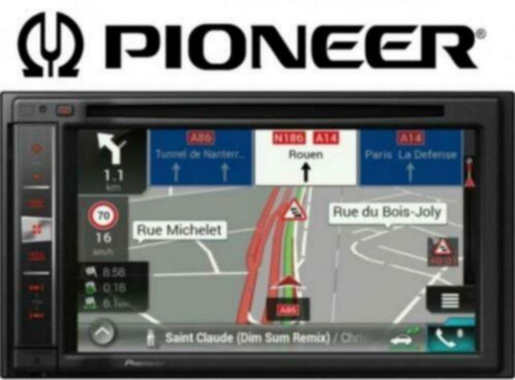 NIEUWSTE  PIONEER  Avic UPDATE: West en Oost europa, Auto diversen, Autonavigatie, Nieuw, Verzenden