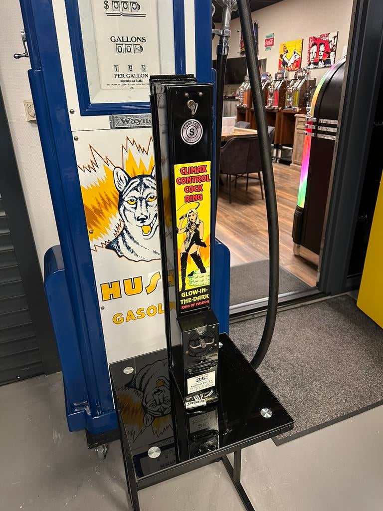 Prachtige Amerikaanse condoomautomaat - USA condom vending, Verzamelen, Automaten | Overige, Ophalen, Gebruikt