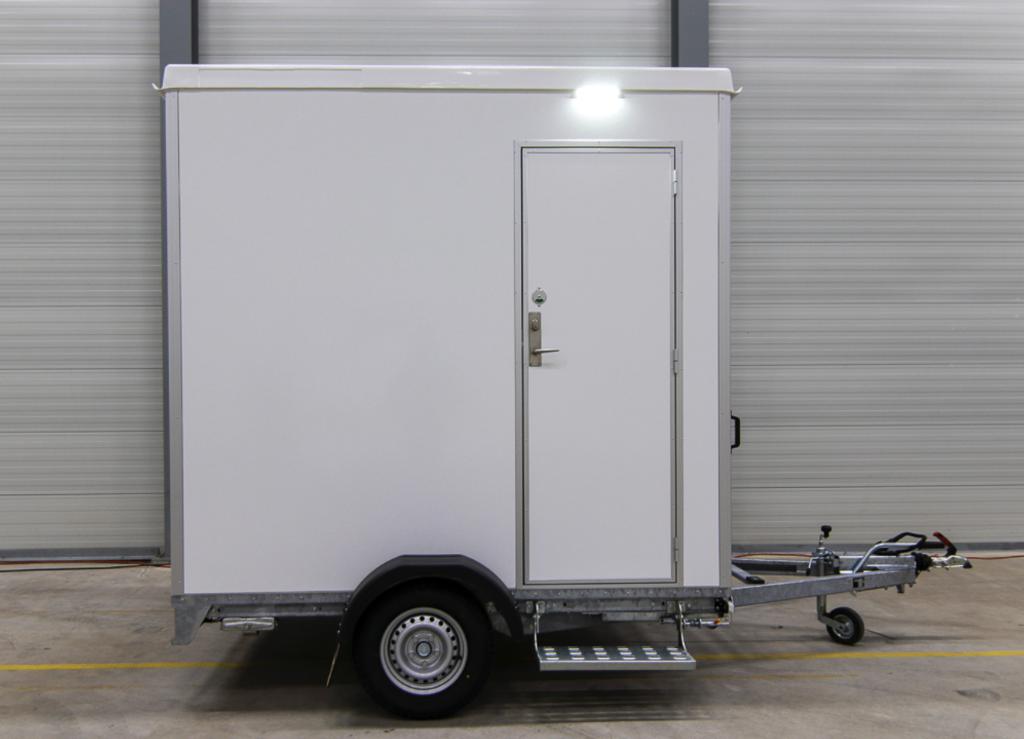 Mobiele Badkamer te huur, al vanaf 140 EUR p.w. incl. BTW, Ophalen of Verzenden, Gebruikt, Overige typen