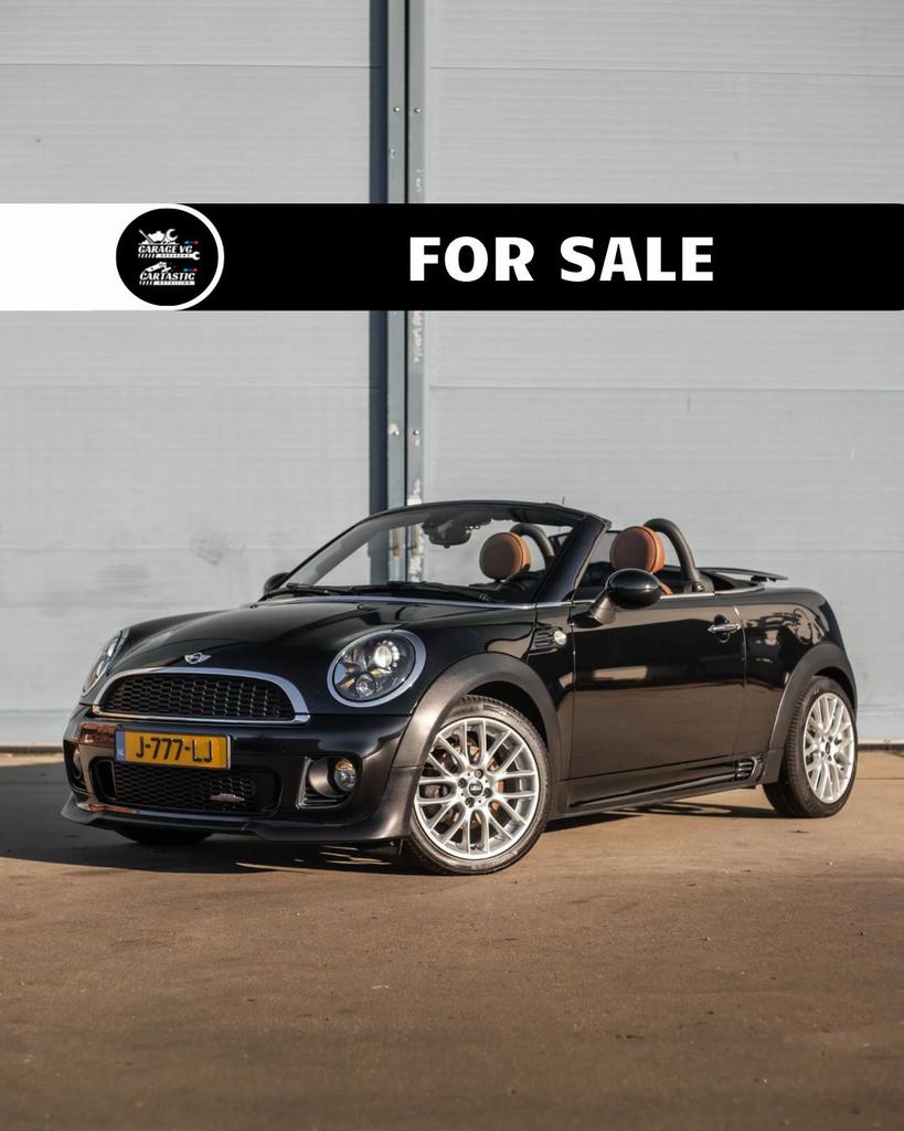 Mini Cooper Roadster 1.6 (JCW Pakket, 3e eig, Leder), Voorwielaandrijving, Euro 5, USB, 4 cilinders