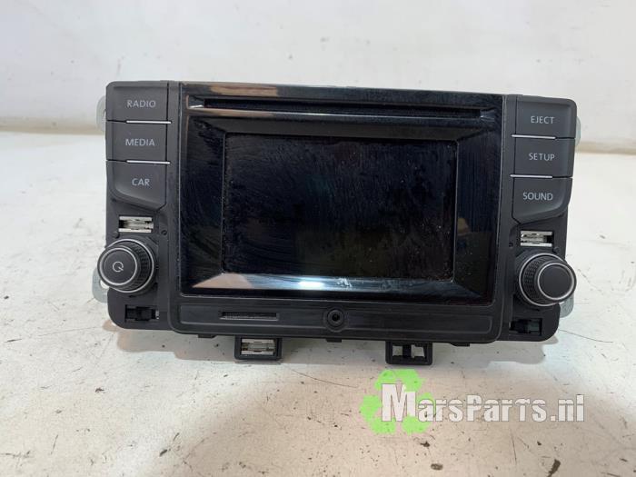 Radio CD Speler van een Volkswagen Polo, Gebruikt, -, Volkswagen, -
