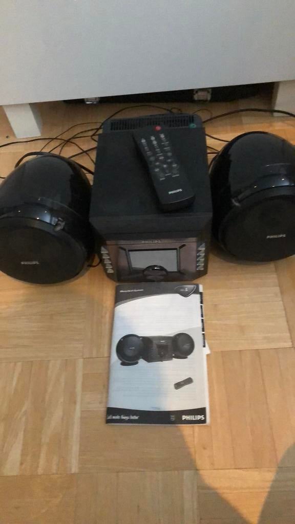 Philips mz-5 compact audio systeem, Audio, Tv en Foto, Stereo-sets, Ophalen, Philips, Gebruikt, Tuner of Radio