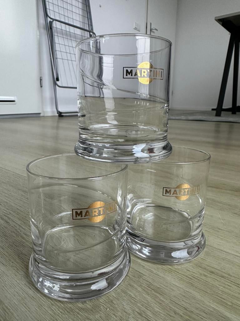 Vintage martini glazen giugiaro design, Ophalen of Verzenden, Nieuw