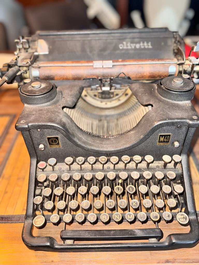 Olivetti M40 productie 1930 tot 1948, Antiek en Kunst, Ophalen