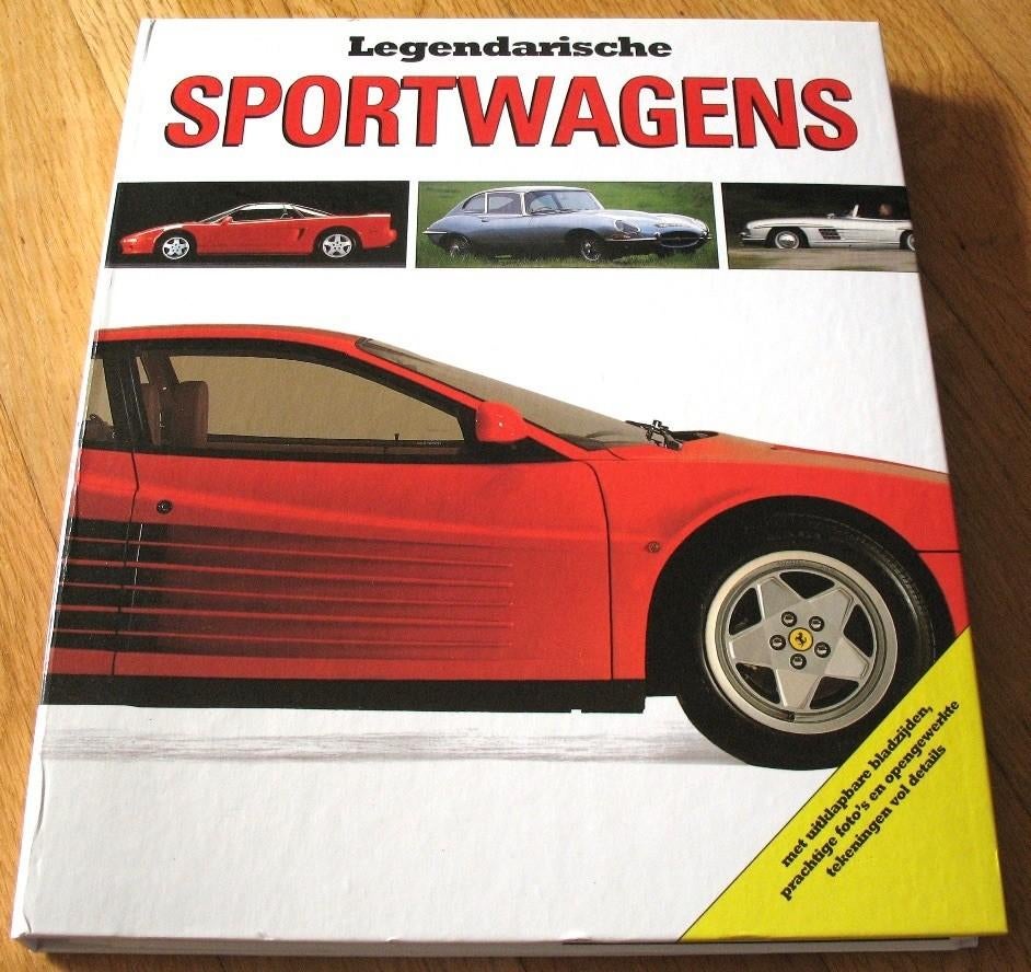Boek Legendarische Sportwagens Cobra Ferrari Porsche, Verzenden, Gelezen, Ferrari