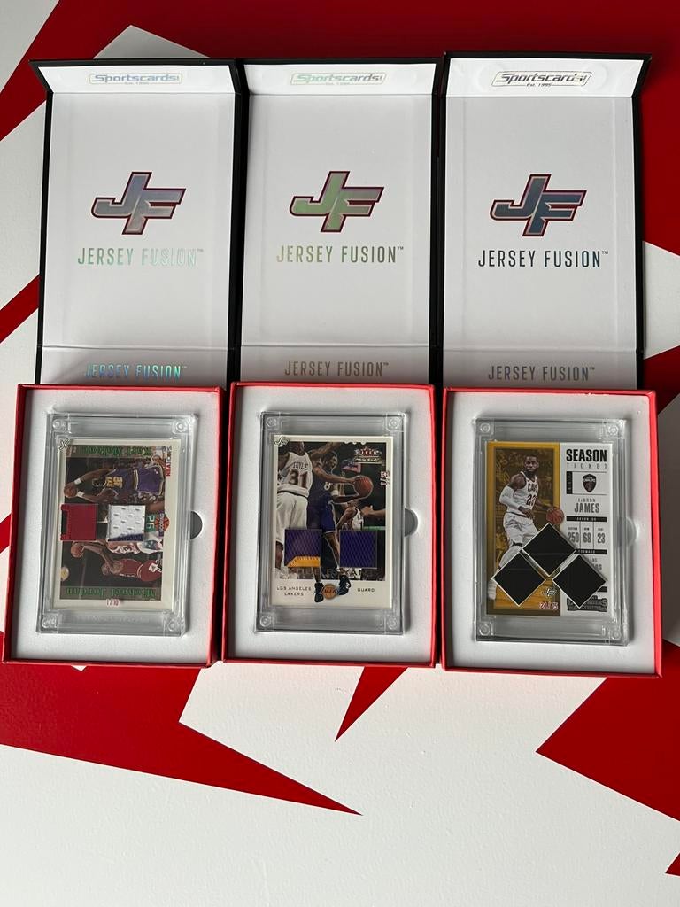 NBA jersey fusion patch Micheal Jordan Kobe Bryant Lebron, Ophalen of Verzenden, Nieuw