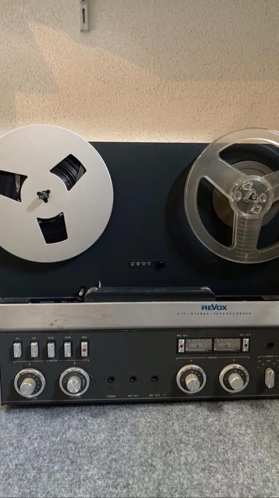 Stereo Tape Recorder A77 Revox, Audio, Tv en Foto, Bandrecorders, Ophalen, Bandrecorder