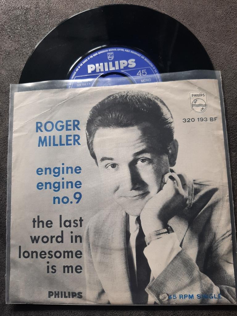 ROGER MILLER - ENGINE ENGINE  no 9, Gebruikt, 7 inch, Single, Ophalen of Verzenden