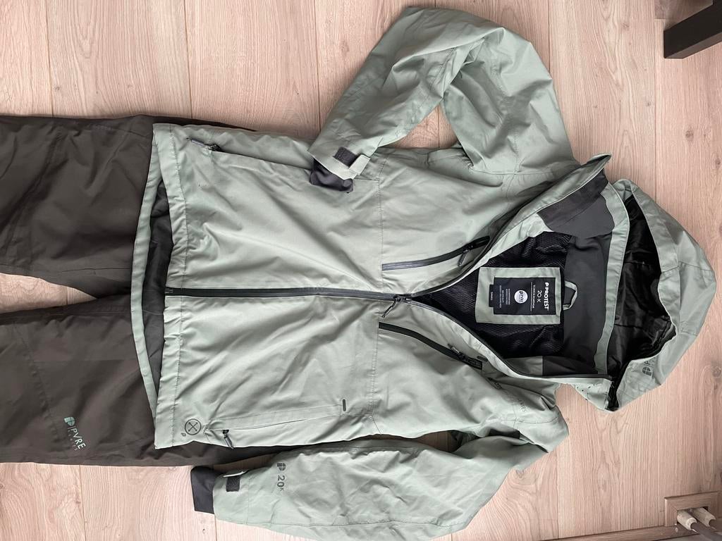 Skipak Protest jongen/heren small olijf/donkerlegergroen, Kleding | Heren, Ophalen of Verzenden