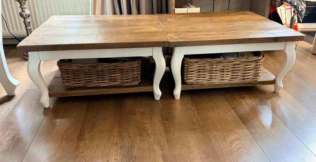 Complete set tv meubel met bijhorende salontafels 90 x 60 cm, Ophalen, 50 tot 100 cm, Zo goed als nieuw, Minder dan 50 cm
