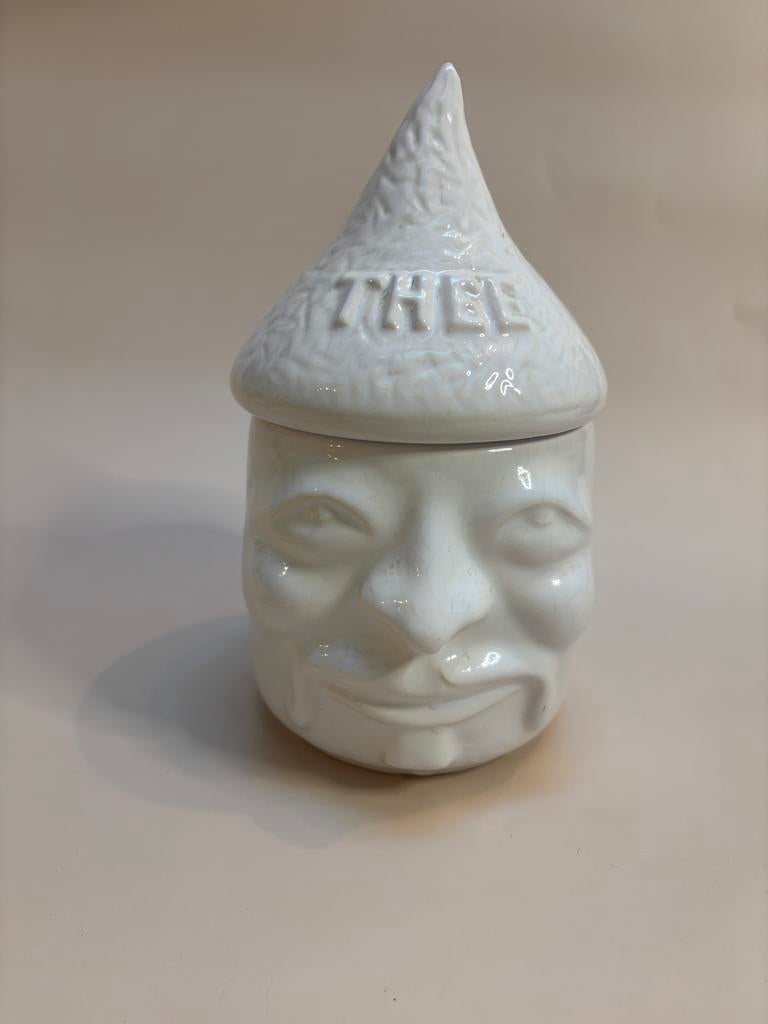 Vintage Theepot / Pot met gezicht, Antiek en Kunst, Ophalen of Verzenden