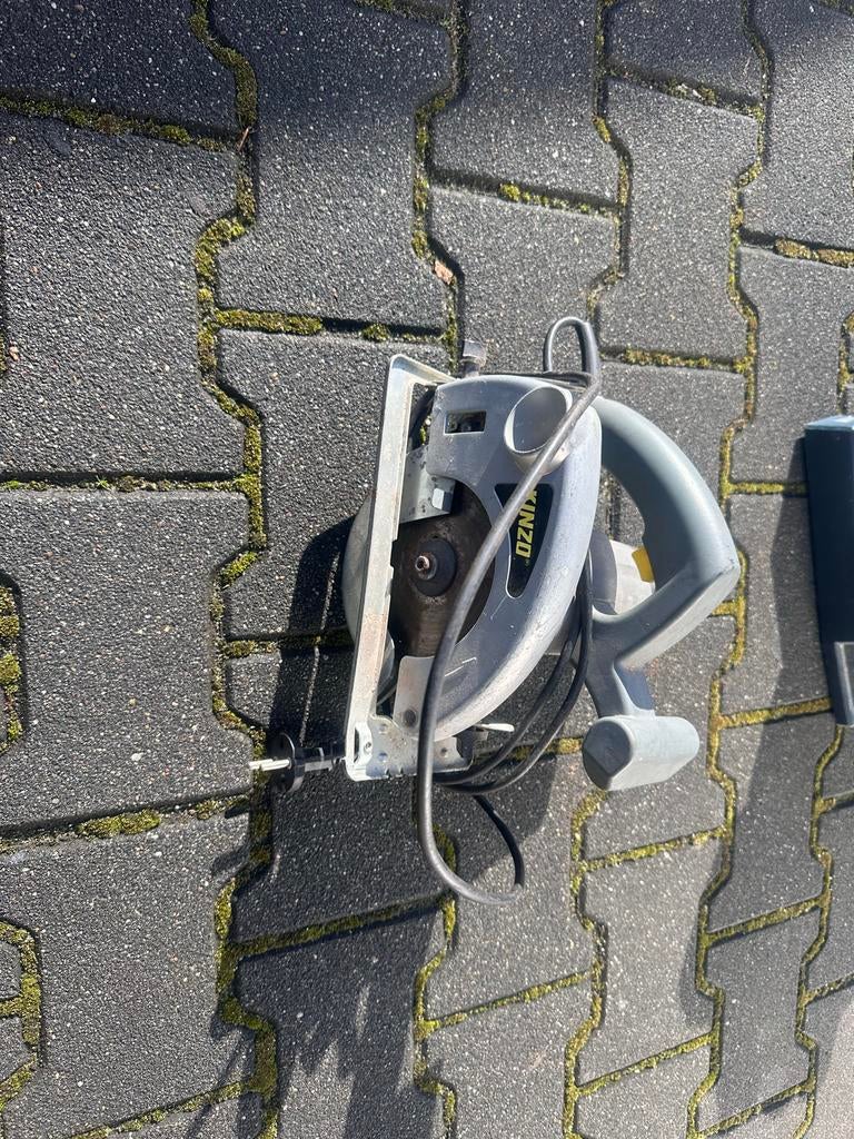 Kinzo Cirkelzaag - Gebruikt, Doe-het-zelf en Verbouw, Ophalen, Gebruikt, Cirkelzaag