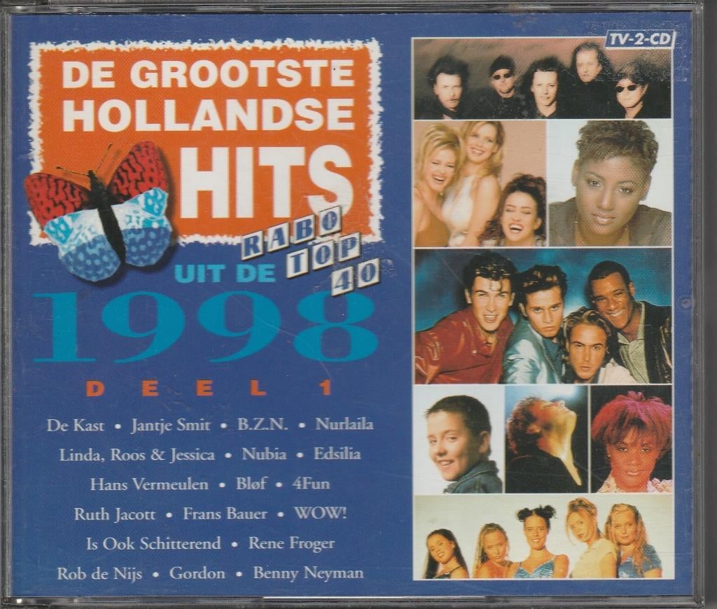 Cd 733 - de grootste hollandse hits uit de rabo top 40 van, Ophalen of Verzenden, Zo goed als nieuw, Nederlandstalig
