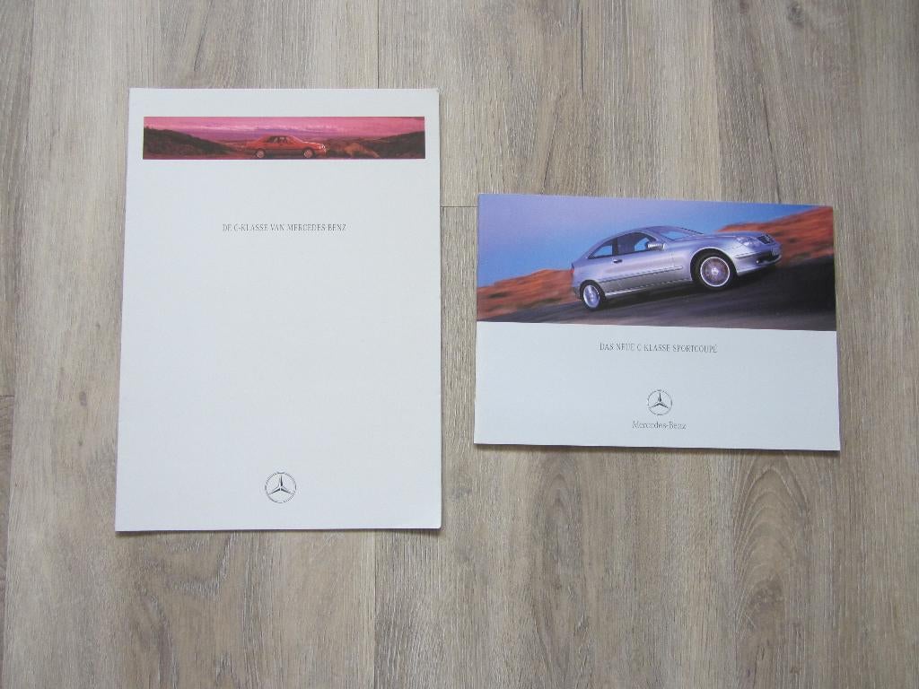 Mercedes C-Klasse Folders, Boeken, Auto's | Folders en Tijdschriften, Zo goed als nieuw, Mercedes, Ophalen of Verzenden