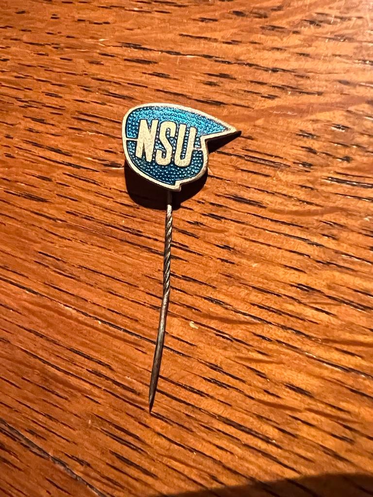 NSU Speldje / Pin -, Ophalen of Verzenden, Gebruikt, Merk, Speldje of Pin
