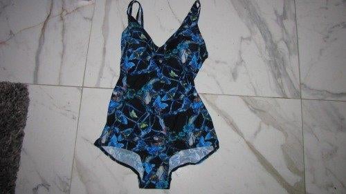 40c NATURANA vlinder badpak * nieuw*, Ophalen of Verzenden, Nieuw, Blauw, Badpak