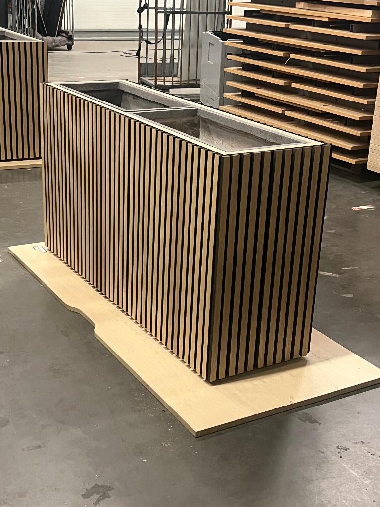 NIEUW Akoestische panelen plantenbak ideaal voor op kantoor, Overige materialen, 100 cm of meer, Verzenden, Nieuw