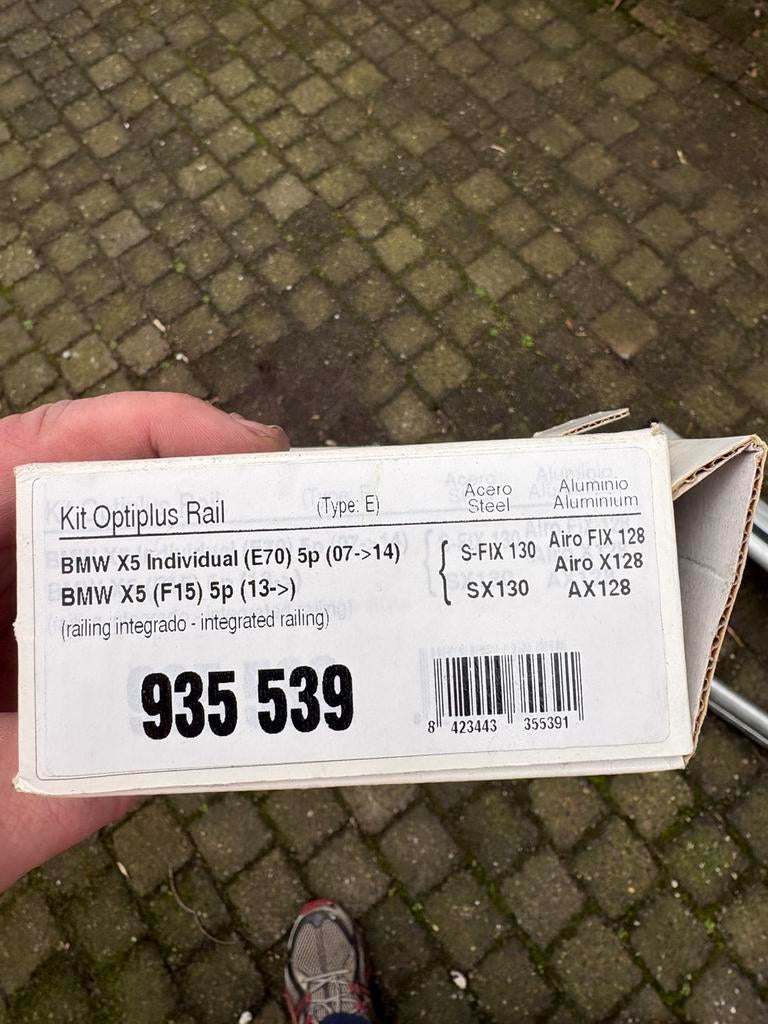 Dakdragers bmw x5, Ophalen, Gebruikt