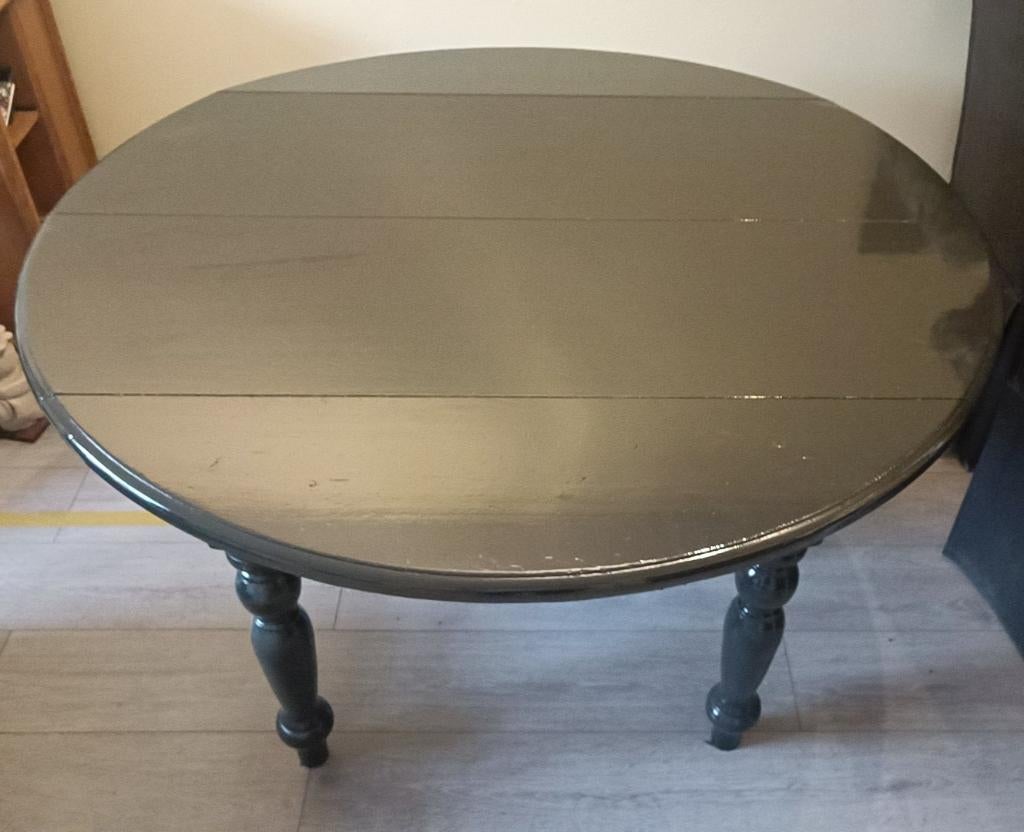 Tafel, Ophalen, 150 tot 200 cm, Rond, Zo goed als nieuw