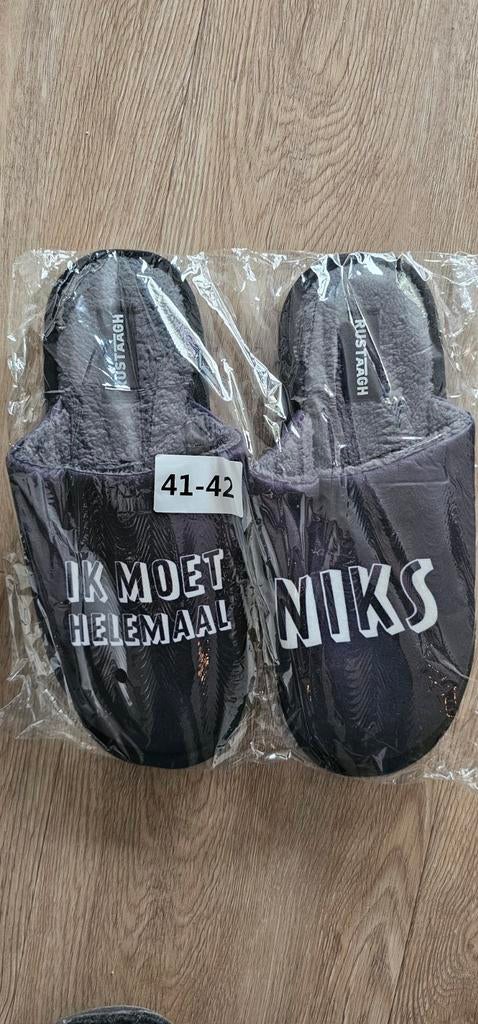 Pantoffels Rustaghh nieuw zwart, Ophalen of Verzenden, Nieuw
