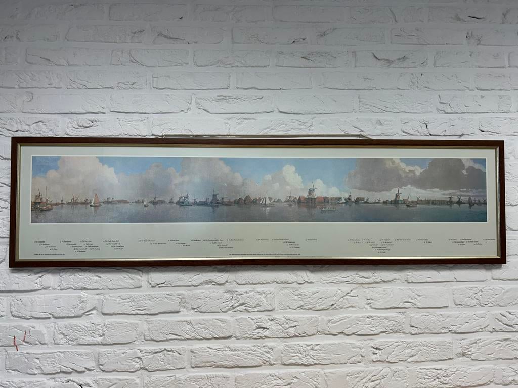 Zaans molenlandschap (replica Frans Mars), Antiek en Kunst, Kunst | Schilderijen | Klassiek, Ophalen