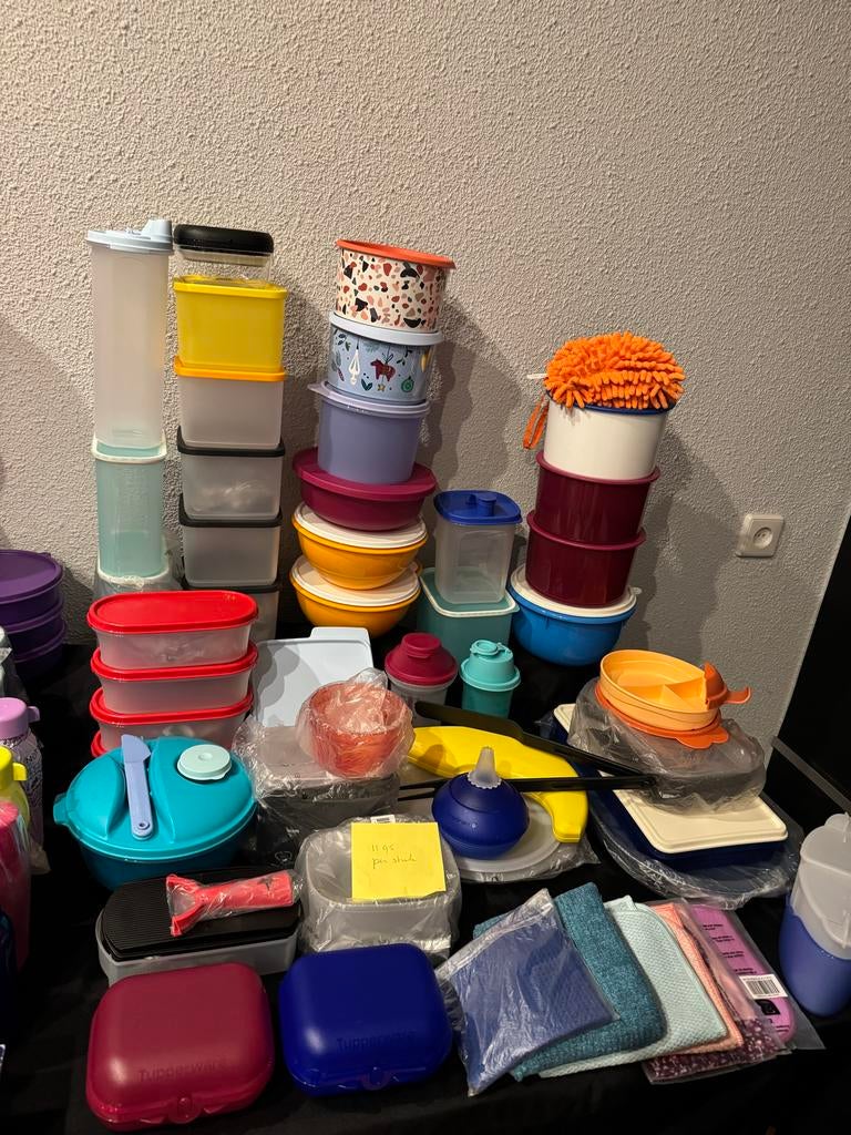 Tupperware Inloopdagen !, Ophalen of Verzenden, Nieuw, Blauw, Bak of Kom