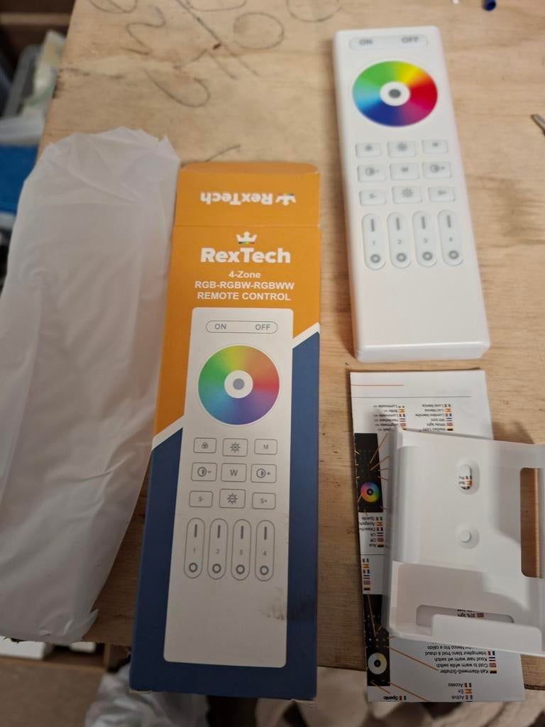 RexTech RGB-RGBW-RGBWW Afstandsbediening - Nieuw!, Onbekend, Ophalen of Verzenden, RexTech, Nieuw