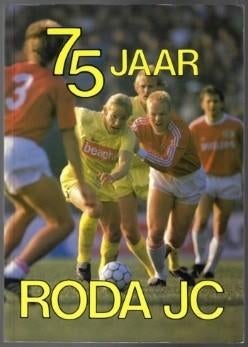 Boek ''75 jaar Roda Jc'', Verzamelen, Sportartikelen en Voetbal, Ophalen, Gebruikt, Roda JC, Boek of Tijdschrift