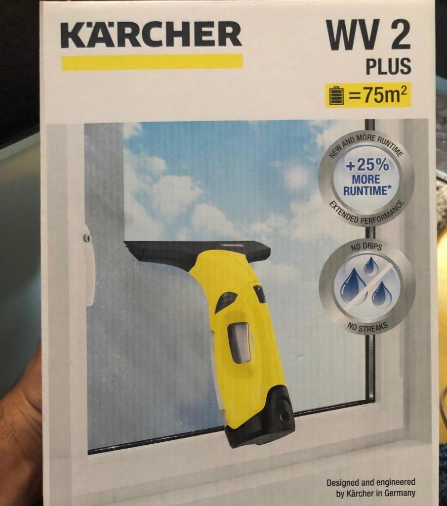 Kärcher WV 2 Premium, Huis en Inrichting, Schoonmaakartikelen, Raamwisser of Trekker, Ophalen of Verzenden