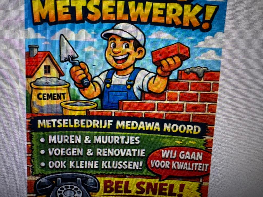 metselwerk / metselaar, Ophalen of Verzenden, Gebruikt