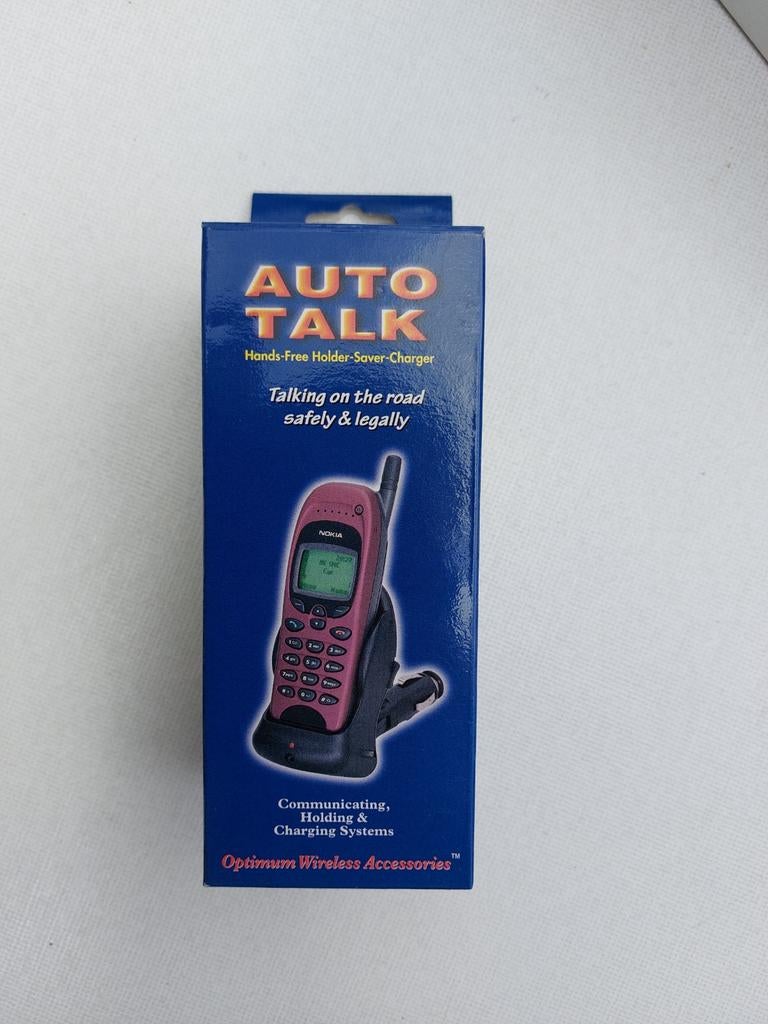 NIEUW: Nokia handsfree holder voor Nokia 5510 - 6110 - 6150, Telecommunicatie, Opbouw, Nieuw, Ophalen of Verzenden, Autohouder