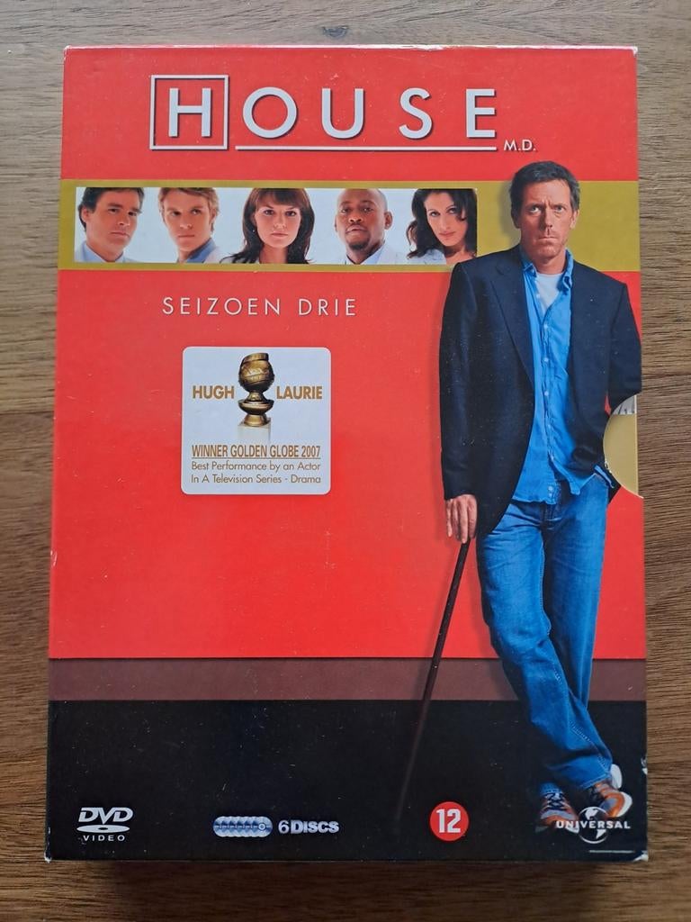 DVD Box House M.D. seizoen 3, Vanaf 12 jaar, Ophalen of Verzenden, Zo goed als nieuw, Boxset