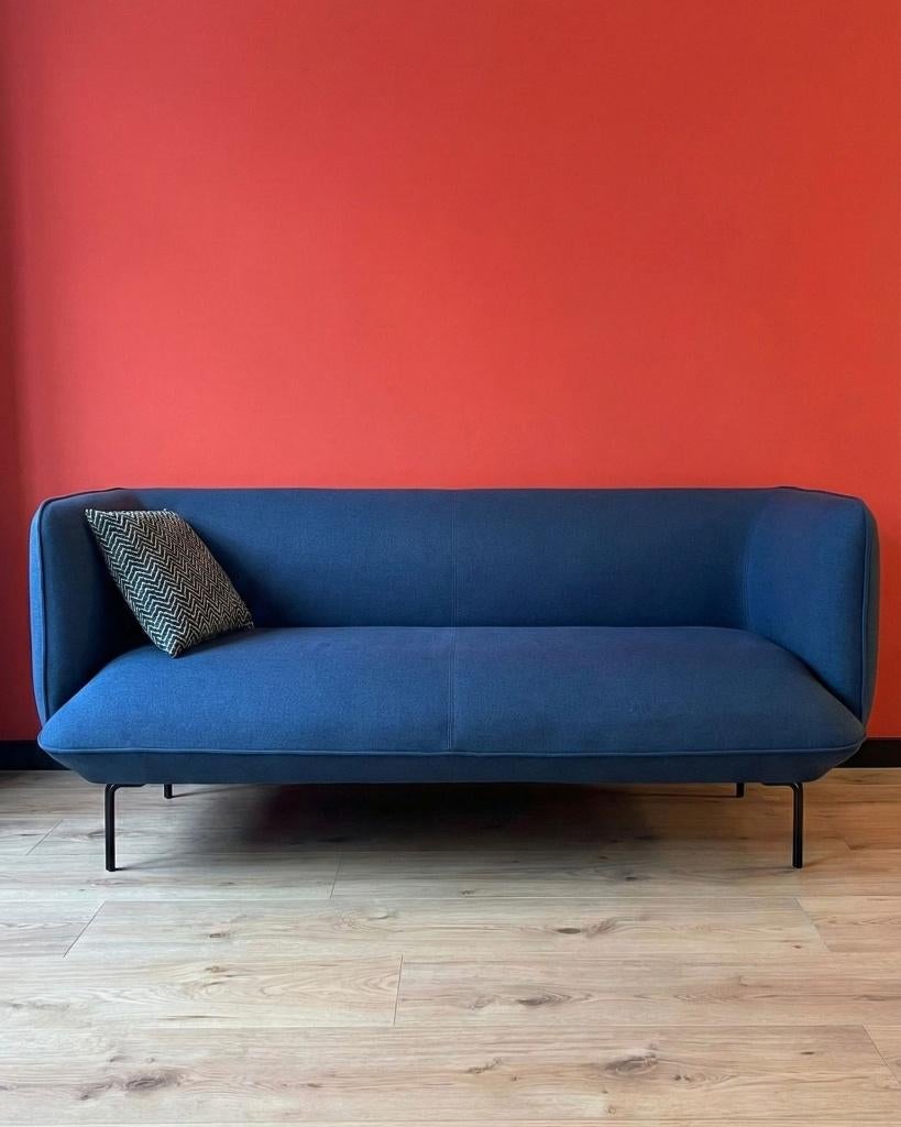 Bolia Cloud 2,5-zitsbank - Petrol blauw, Huis en Inrichting, Banken | Bankstellen, Ophalen, Gebruikt, Overige maten, 75 tot 100 cm