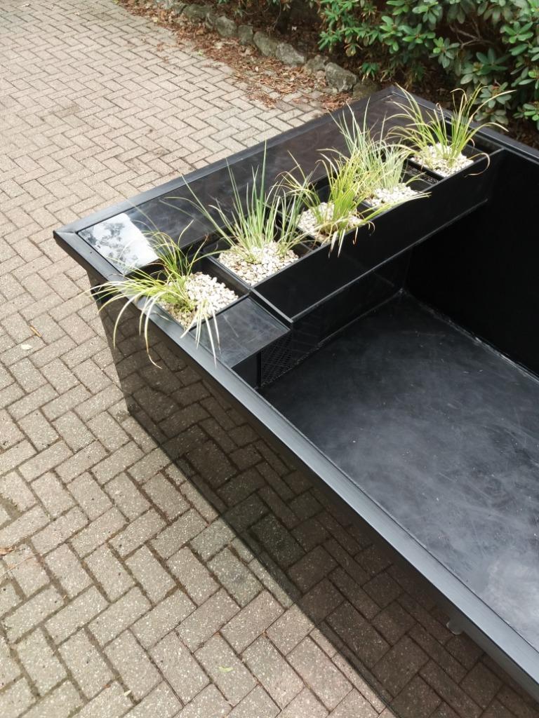 HDPE Vijver 310x160x93cm compleet plug & play, Karper of Koi