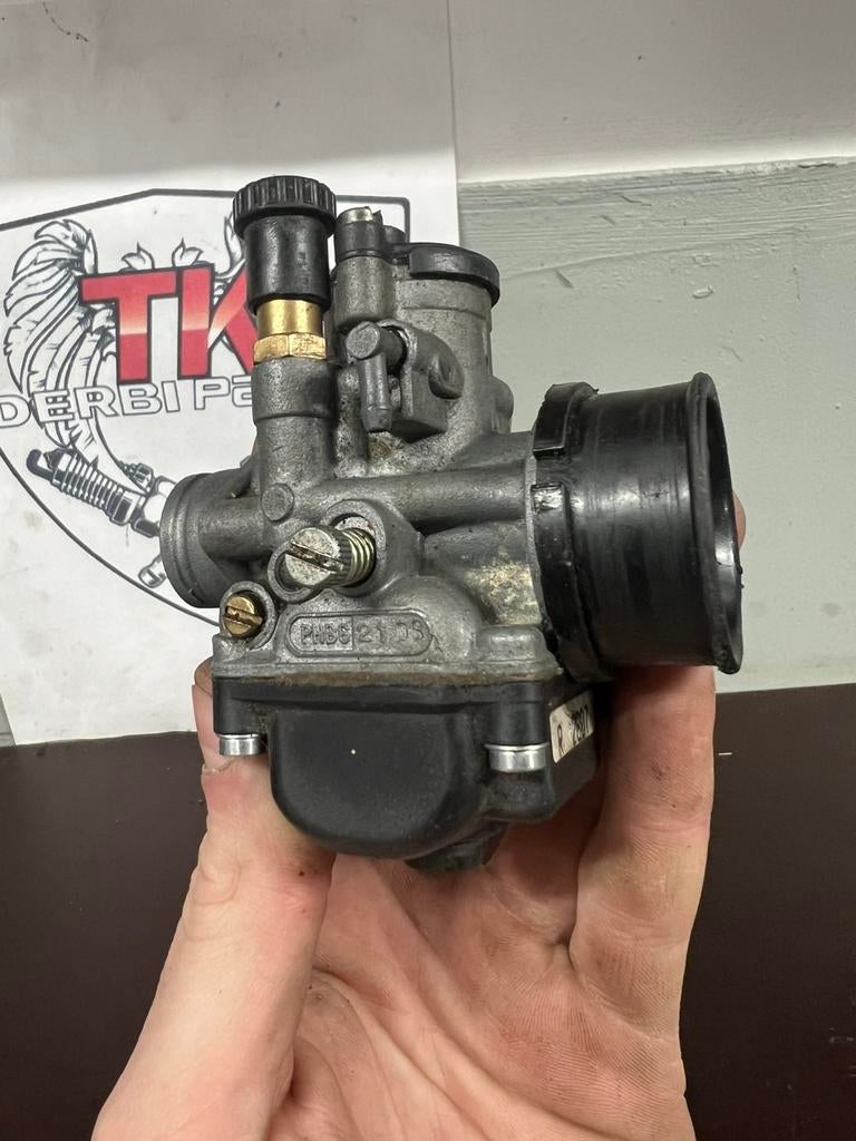 Derbi/aprilia 21mm dellorto carburateur, Fietsen en Brommers, Brommeronderdelen | Algemeen, Gebruikt, Ophalen of Verzenden, Carburateur