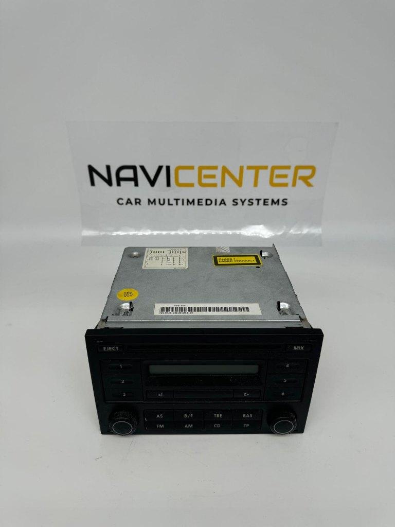 Volkswagen Radio CD Origineel Polo 9N Golf 4 Passat B5 Bora, Ophalen of Verzenden, Gebruikt