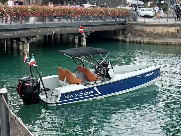 Saxdor 200 Sport mercury xs 115Pk bj 2022, Watersport en Boten, Speedboten, Ophalen, Nieuw, 70 tot 120 pk, Buitenboordmotor