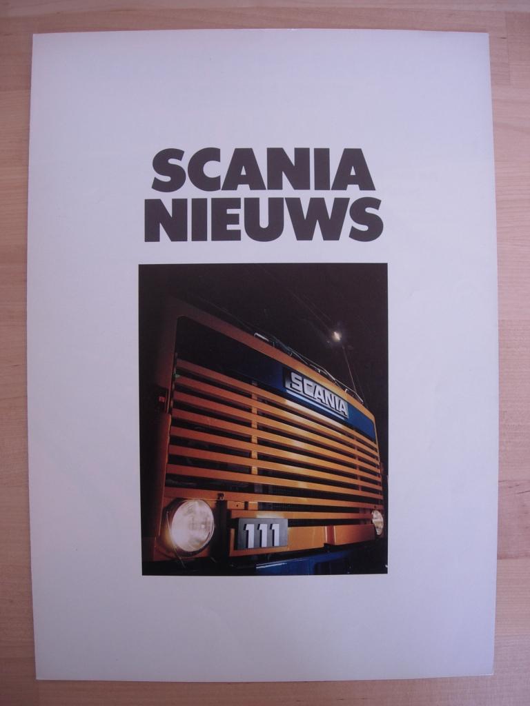Scania 111 Introductie Brochure 1975 L111 LB111 LS111 LBS111, Ophalen of Verzenden, Zo goed als nieuw, Overige merken, Scania