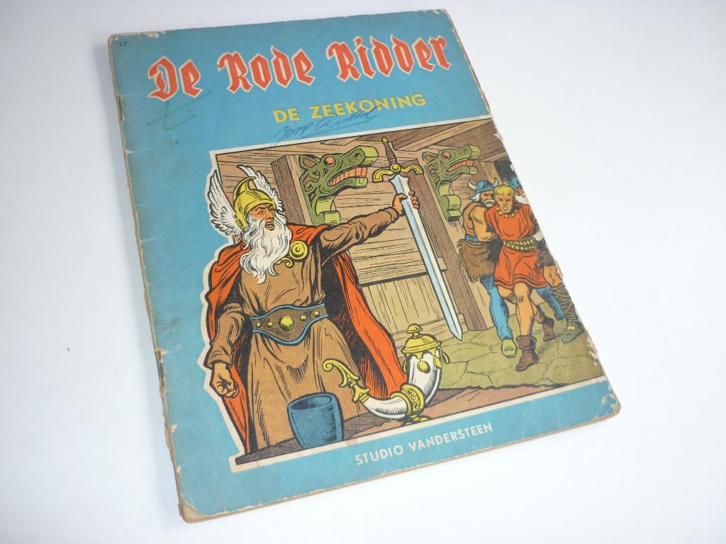 Vandersteen: de Rode Ridder 17. De Zeekoning, Boeken, Stripboeken, Eén stripboek, Ophalen of Verzenden, Gelezen
