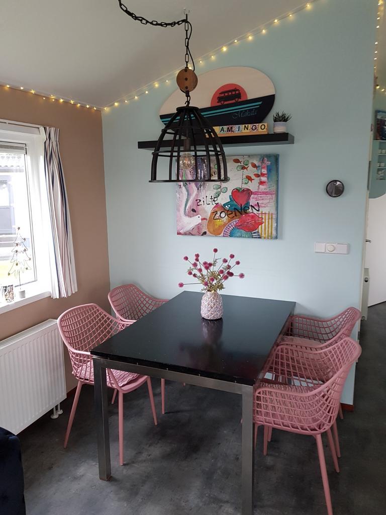 Luxe chalet Flamingo te huur,Ameland,Buren,camping Kiekduun, Caravans en Kamperen, Verhuur