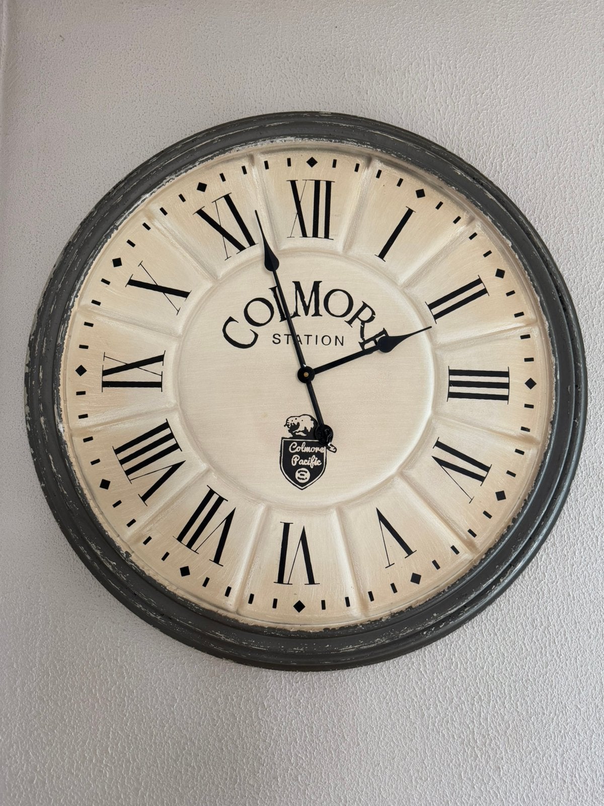 Klok van colmore, Ophalen, Zo goed als nieuw, Wandklok