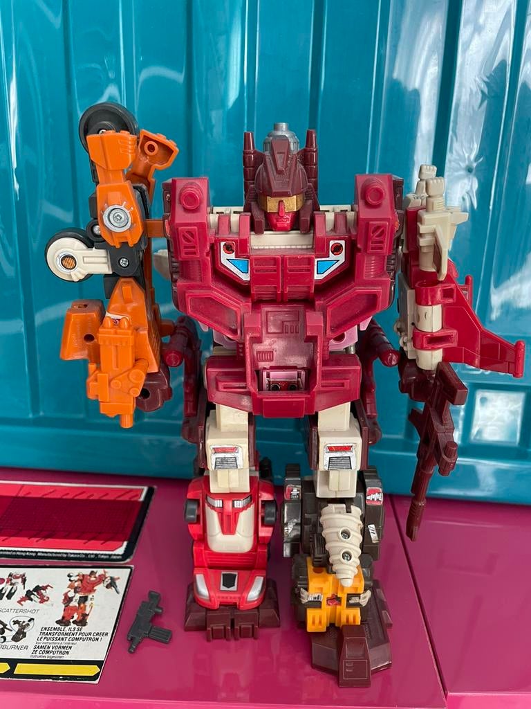 Transformers Technobots Combiner Computron Hasbro 1987, Verzamelen, Transformers, G1, Ophalen of Verzenden, Gebruikt