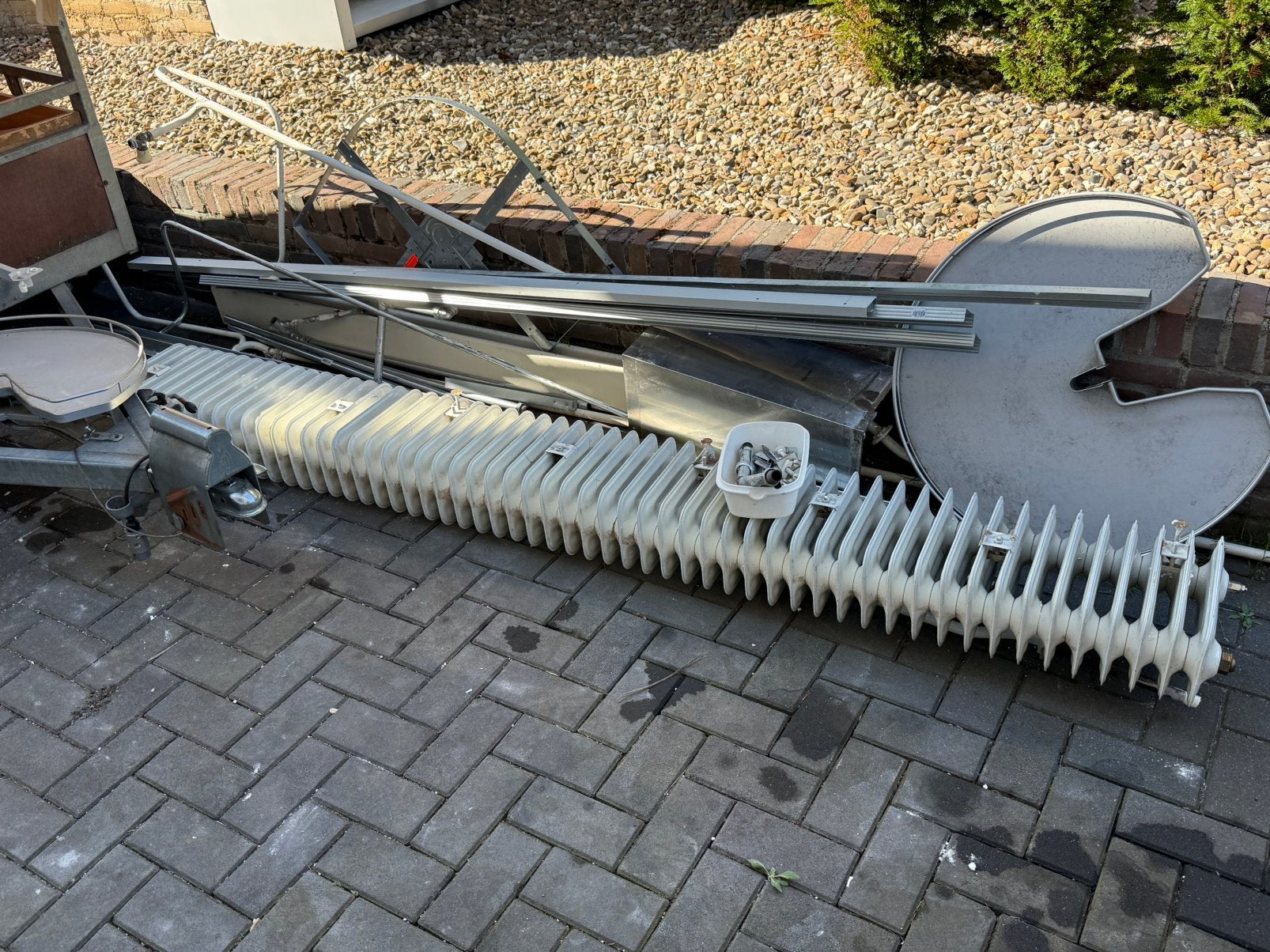Oud ijzer, Doe-het-zelf en Verbouw, Metalen, Ophalen, Zo goed als nieuw