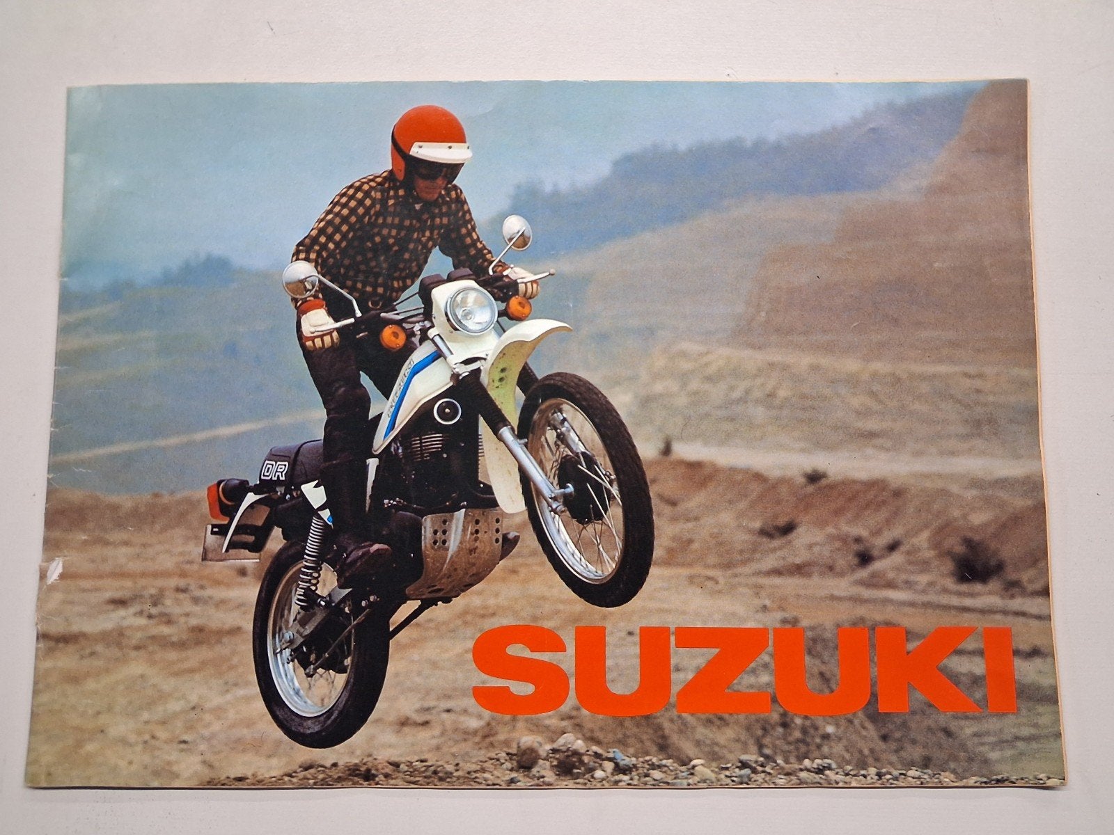 Suzuki Motorfiets brommer Brochure folder uit 1981, Ophalen of Verzenden