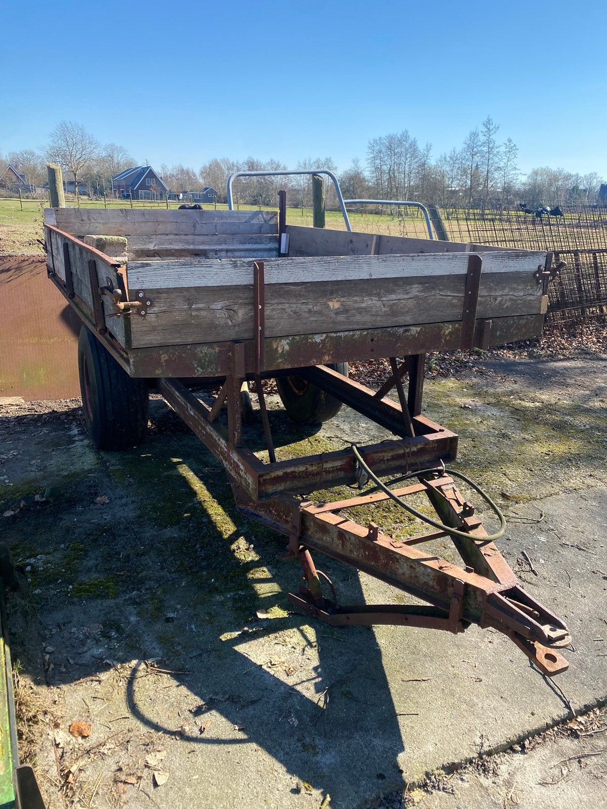 Transportwagen, 100 liter of meer, Ophalen of Verzenden, Gebruikt, Transportkar