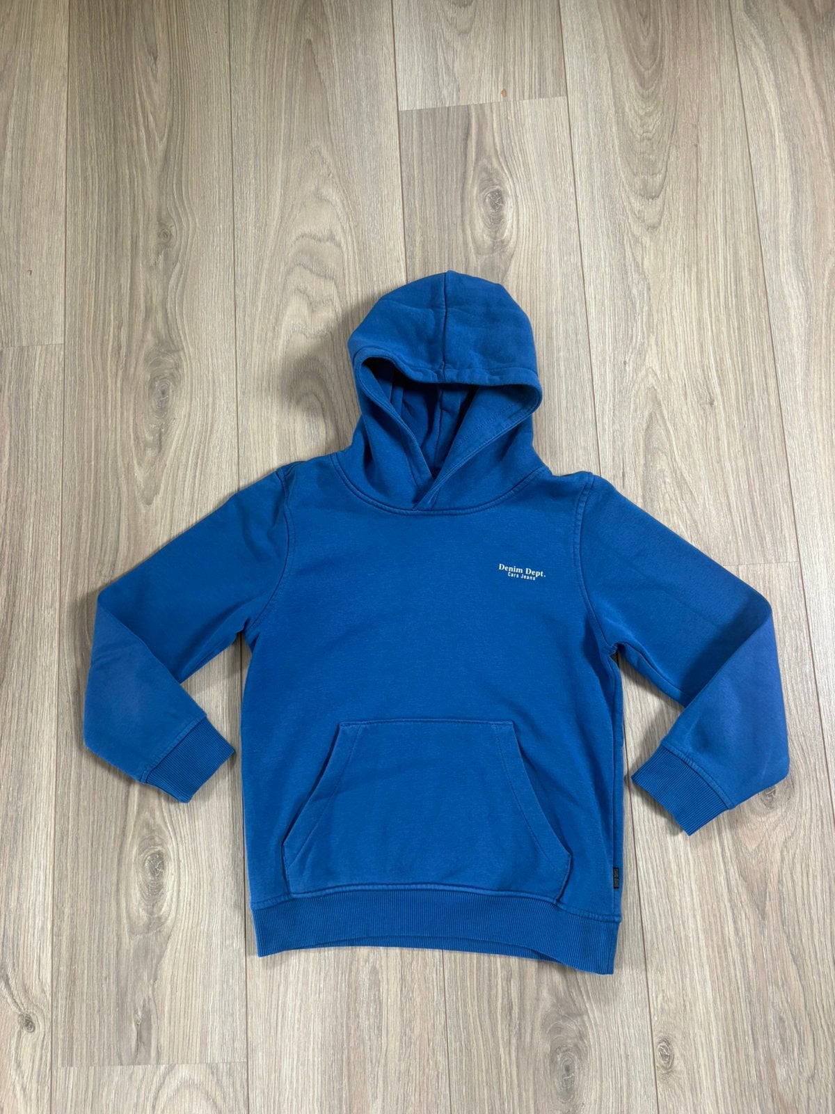 Hele mooie Cars Jeans hoodie - maat 8/128, Kinderen en Baby's, Ophalen of Verzenden, Zo goed als nieuw, Jongen, Trui of Vest