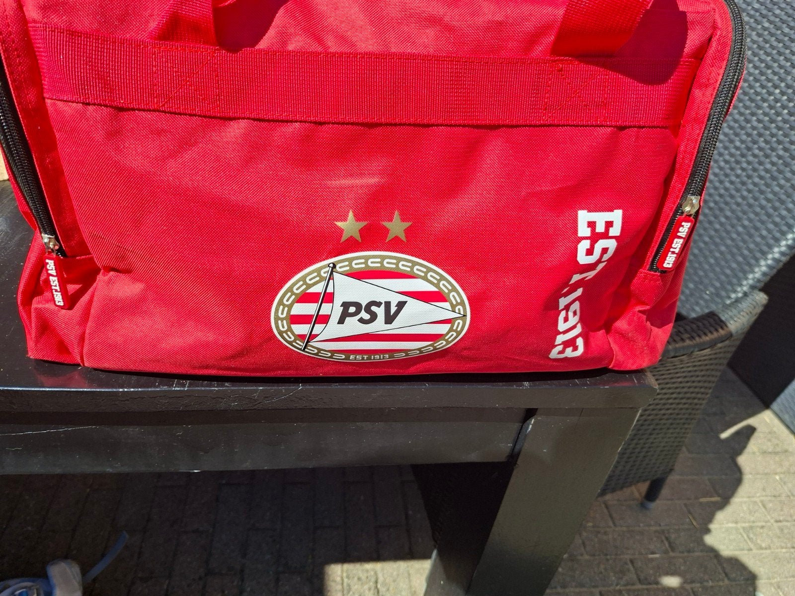 PSV Sporttas - Est. 1913 - Rood, Ophalen of Verzenden, Zo goed als nieuw, Unisex volwassen