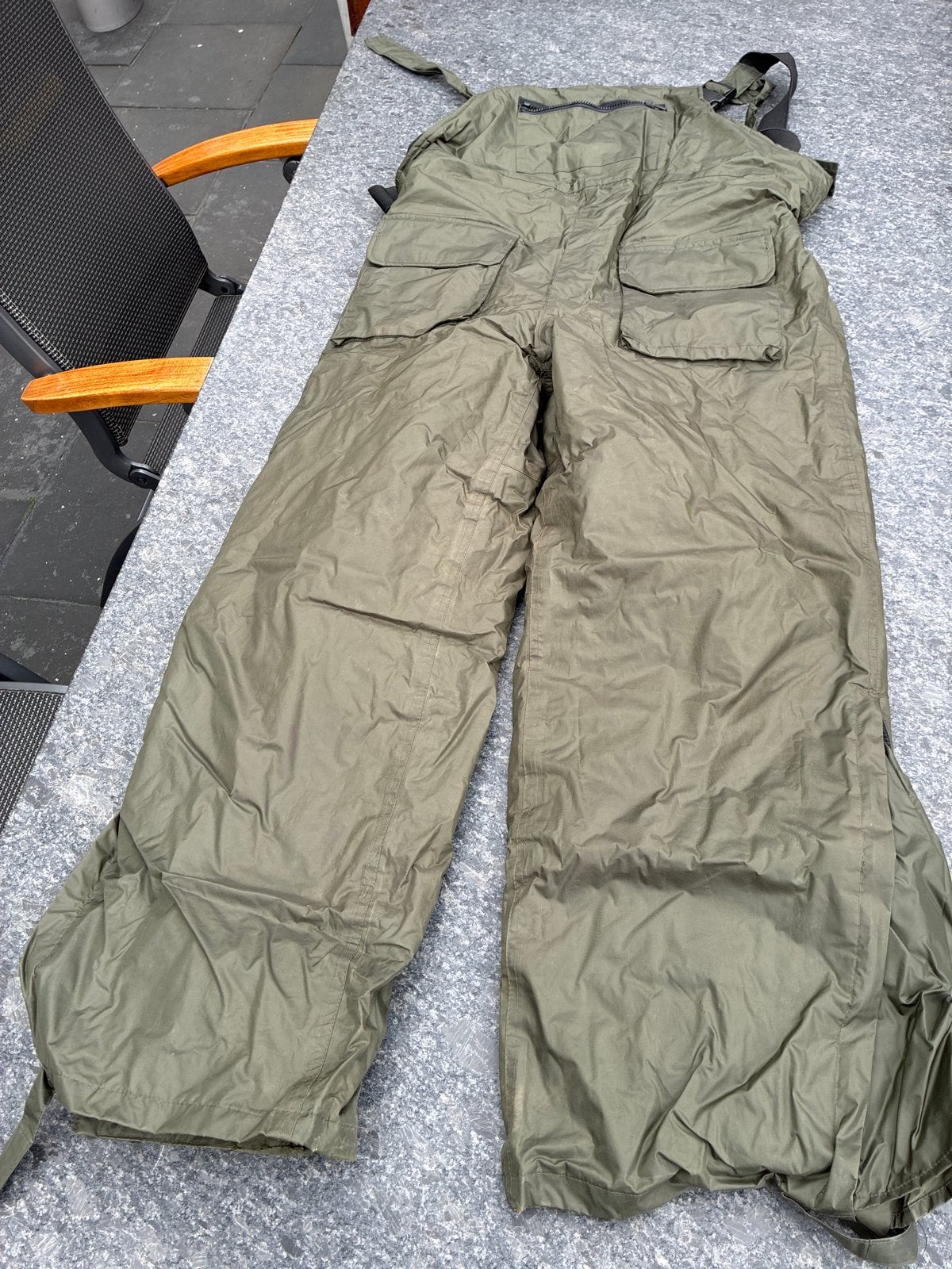 Vispak met jas  maat XL, netjes en gewassen, Ophalen of Verzenden, Gebruikt, Kleding