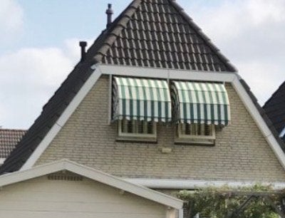 Gebruikte markiezen - groen/wit gestreept, Ophalen, Gebruikt, Minder dan 250 cm, Markies