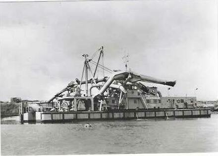 Scheepvaart-baggerschip, Ophalen of Verzenden, Nieuw, Kaart, Foto of Prent